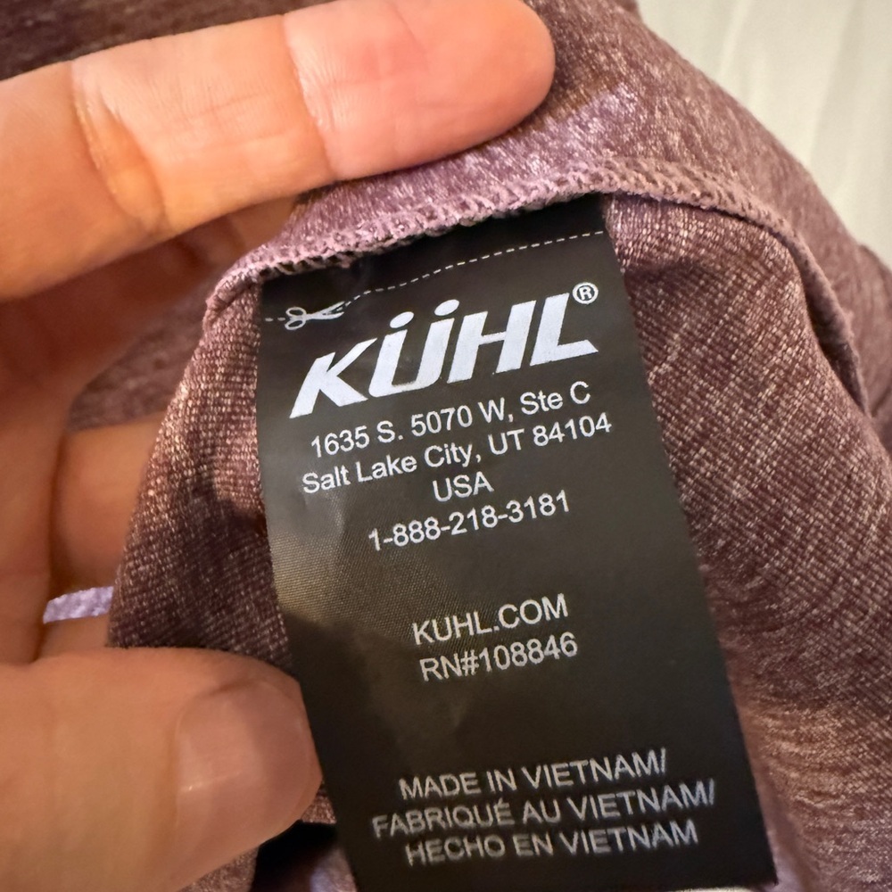 NWT Kuhl Sleeveless Purple Dress size M - Picture 4 of 8
